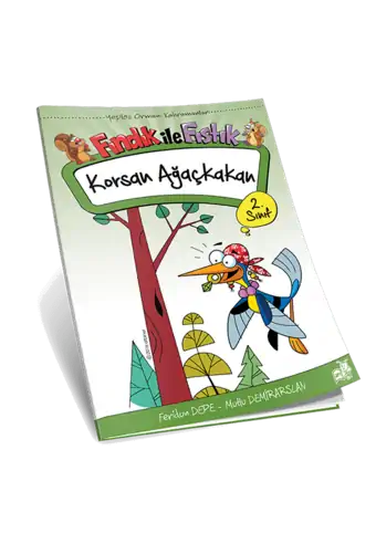 Korsan Ağaçkakan kitabının kapağı