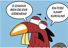 Dişlek: “O zaman ben de eve gidemem!”
